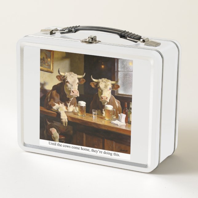 Lunch Box Jusqu'à ce que les vaches reviennent à la maison,  (Devant)