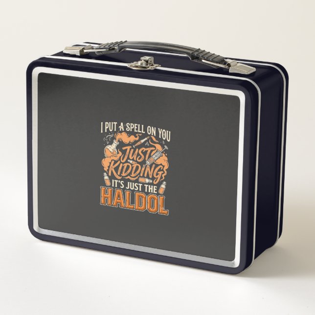Lunch Box Juste pour rire Haldol Halloween Flacon de potion  (Devant)
