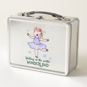 Lunch Box Kawaii Unicorn   Marcher en hiver