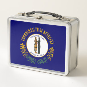 Lunch Box Kentucky : Drapeau d'État américain du Commonwealt
