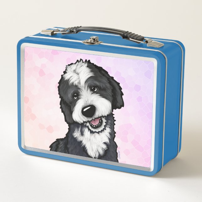 Lunch Box KiniArt Bernadoodle (Devant)