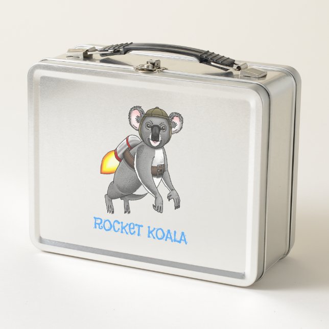 Lunch Box Koala Fusée (Devant)