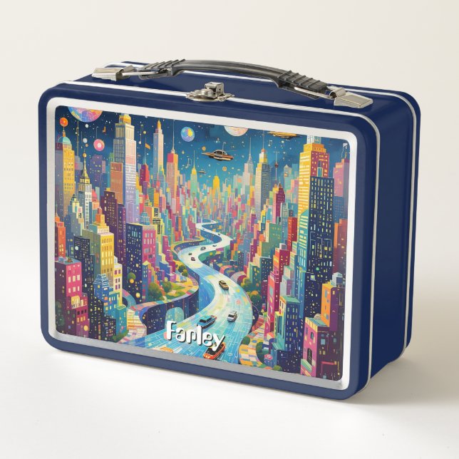 Lunch Box La musique dans un monde futur (Devant)