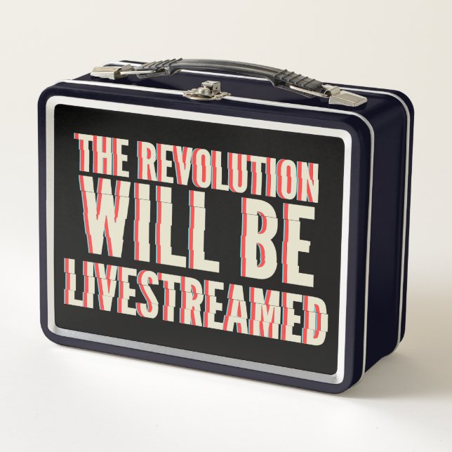 Lunch Box La révolution sera livestreamed (Devant)