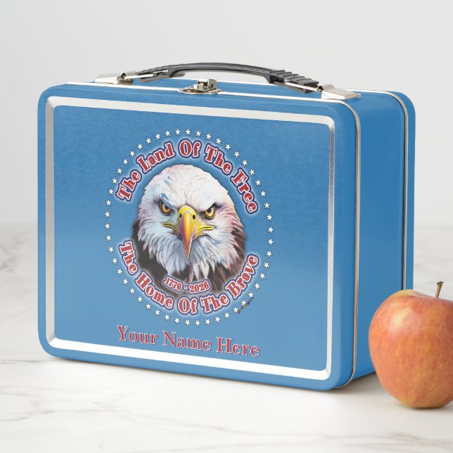 Lunch Box La Terre Des Hommes Libres Aigle Brun  (En situation)