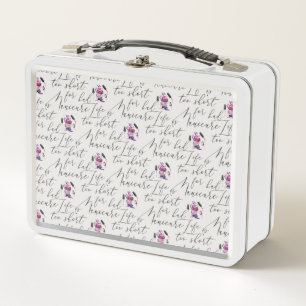Lunch Box La vie est trop courte pour un mauvais motif de