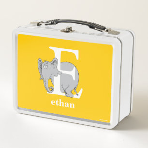 Lunch Box L'ABC de Dr Seuss : Lettre E - Blanc Ajoutez vot