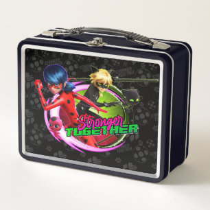 Lunch Box Ladybug & Cat Noir Ensemble plus fort