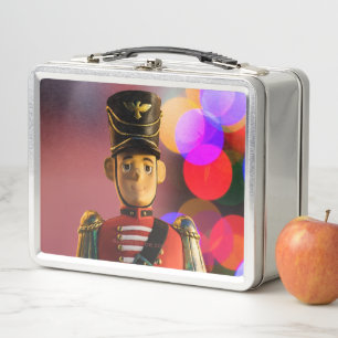 Lunch Box L'ami soldat jouet classique de Noël de SlipperyJo