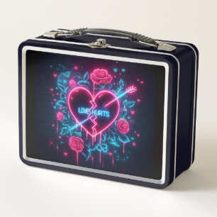 Lunch Box L'amour de la Saint Valentin fait mal au coeur de 