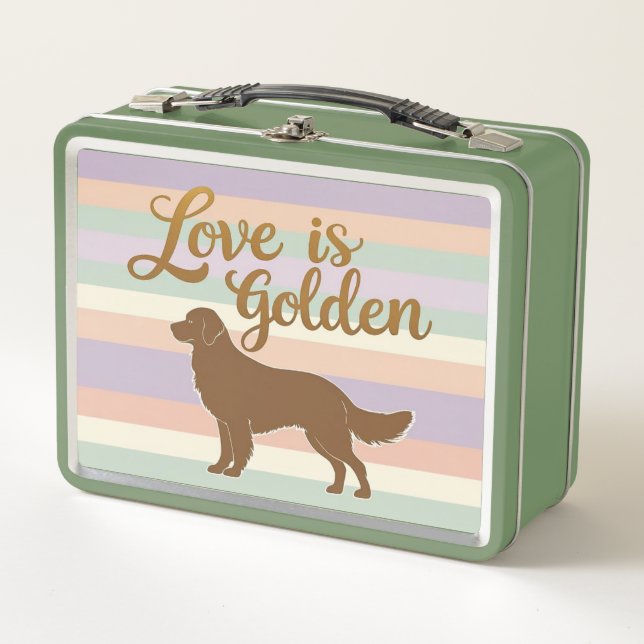 Lunch Box L'amour est doré (Devant)