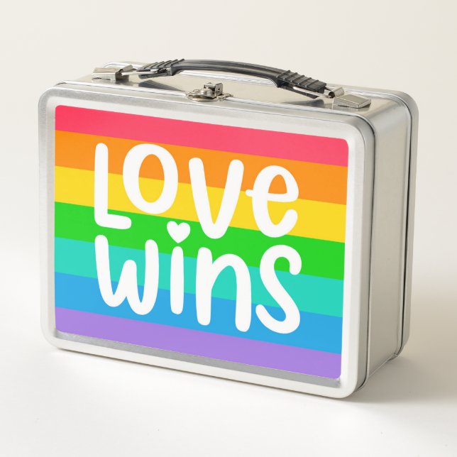 Lunch Box L'amour gagne (Devant)