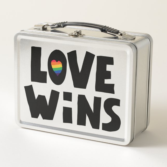 Lunch Box L'amour gagne (Devant)