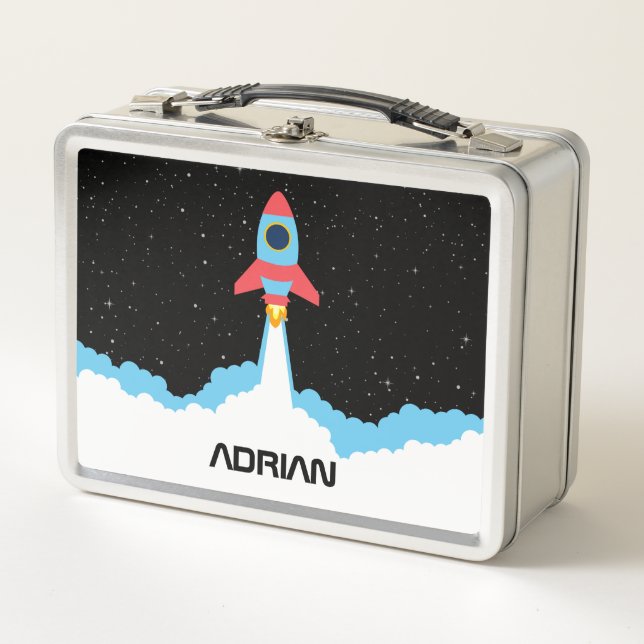 Lunch Box Lancement de fusées dans l'espace extra-atmosphéri (Devant)