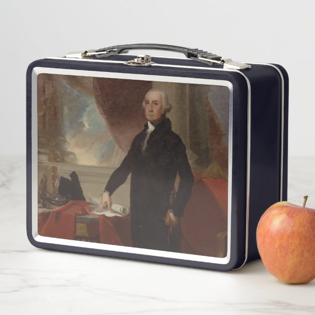 Lunch Box Lansdowne Portrait : Le président américain George (En situation)