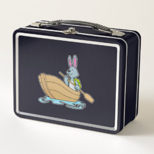 Lunch Box Lapin avec bateau et pédale