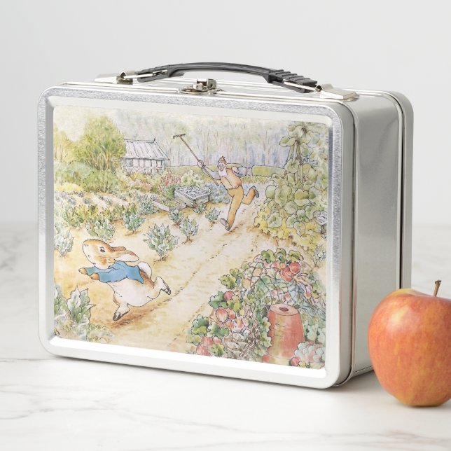 Lunch Box Lapin classique poursuivi par Mc Gregor (En situation)