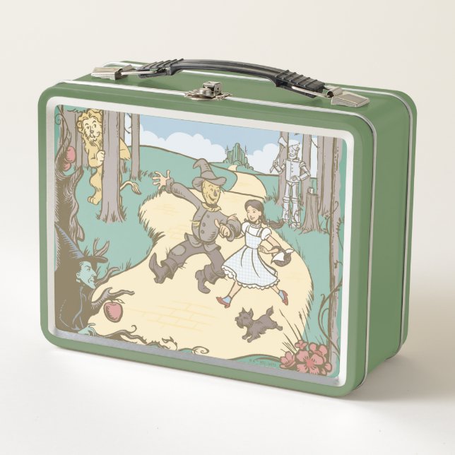 Lunch Box L'Assistant D'Oz™ | Storbook Yellow Brick Road (Devant)