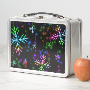 Lunch Box L'atmosphère de Noël festive et animée de Slippery