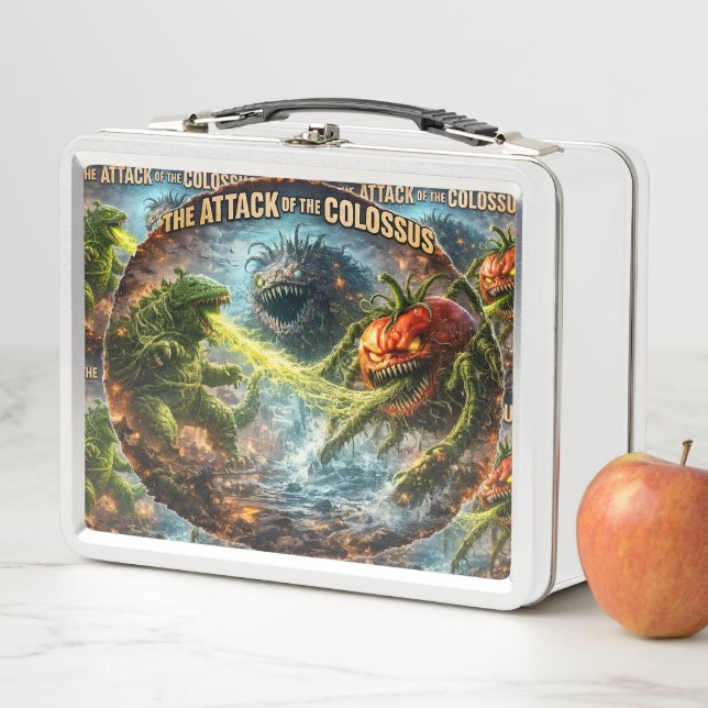 Lunch Box L'attaque du repas végétarien mutant Colossus au d (En situation)