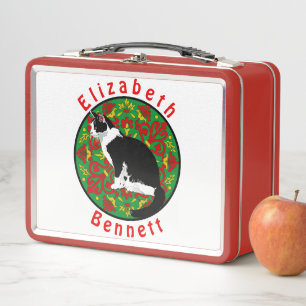 Lunch Box Le baroque de chat de smoking