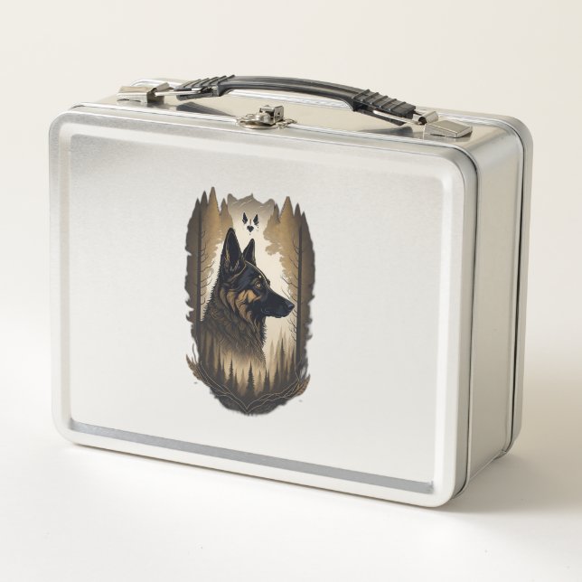 Lunch Box Le Berger Allemand 008  (Devant)