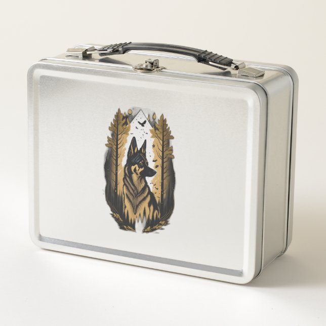 Lunch Box Le Berger Allemand 009  (Devant)