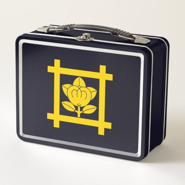 Lunch Box Le blason Tachibana de la secte Nichiren (Devant)
