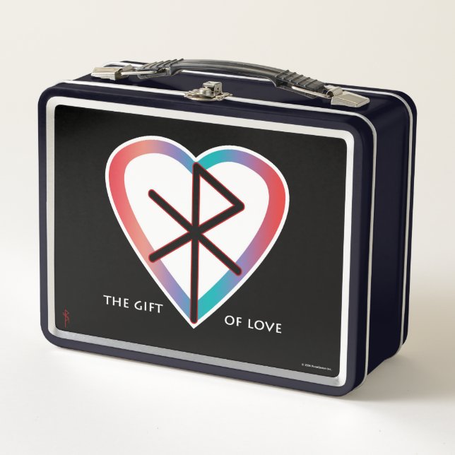 Lunch Box Le Cadeau d'Amour Bindrune #RuneKids (Devant)