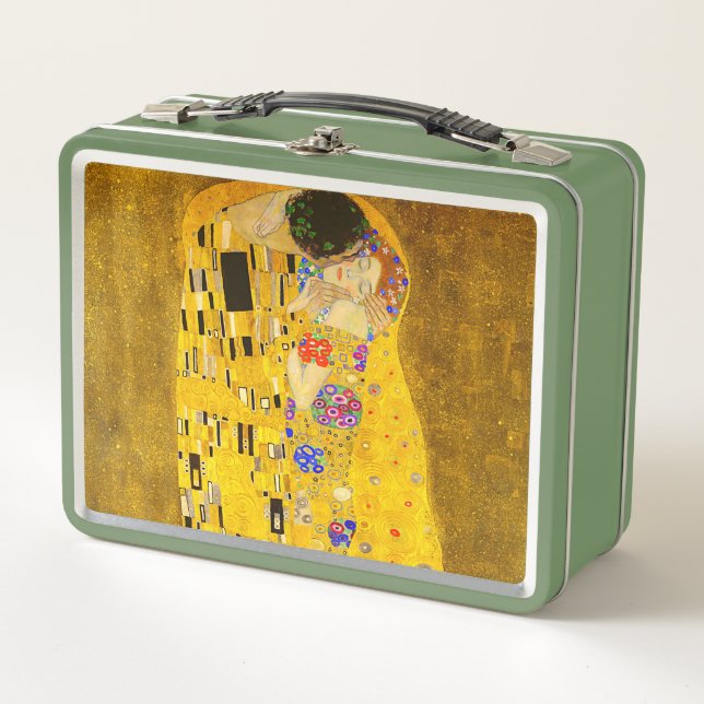 Lunch Box Le célèbre tableau de Gustav Klimt The Kiss (Devant)