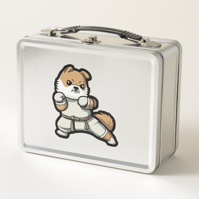Lunch Box le chien connaît le karaté (Devant)