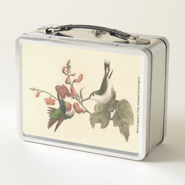 Lunch Box Le colibri à gorge rouge ou à gorge rubis (Dos)