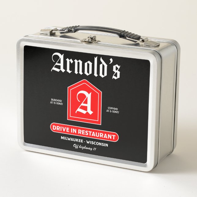 Lunch Box Le dîner américain des années 1950 (Devant)