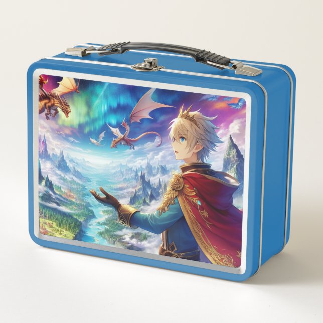 Lunch Box Le Dragon du Prince (Devant)