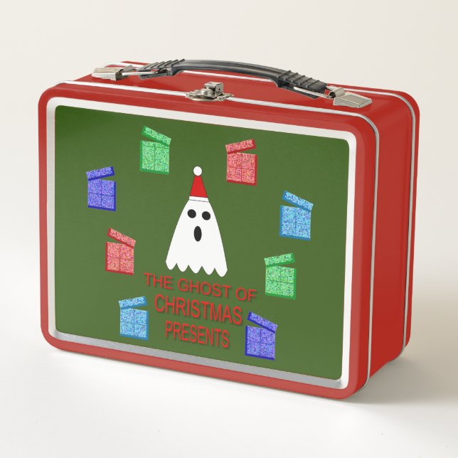 Lunch Box Le fantôme de Noël présente drôle (Devant)