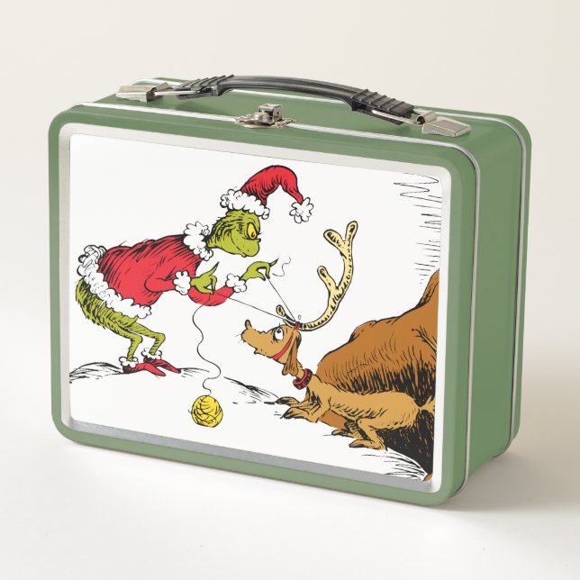 Lunch Box Le Grinch prépare Max le renne (Devant)