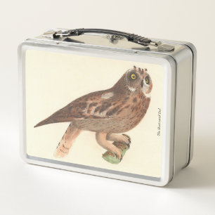 Lunch Box Le hibou à oreilles courtes (Otus palustris) New Y