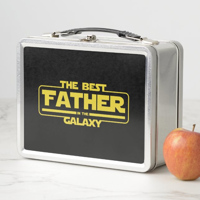 Lunch Box Le Meilleur Père Dans Le Cadeau De Fête des pères  (En situation)