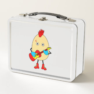 Lunch Box Le musicien de rock Egghead
