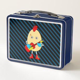 Lunch Box Le musicien de rock Egghead