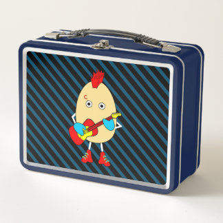 Lunch Box Le musicien de rock Egghead