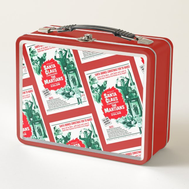 Lunch Box Le père noël conquiert les Martien (Devant)