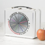 Lunch Box Le pouvoir des mathématiques<br><div class="desc">Illustre l'importance des mathématiques avec le plaisir,  pour la puissance de la connaissance dans la vie.</div>