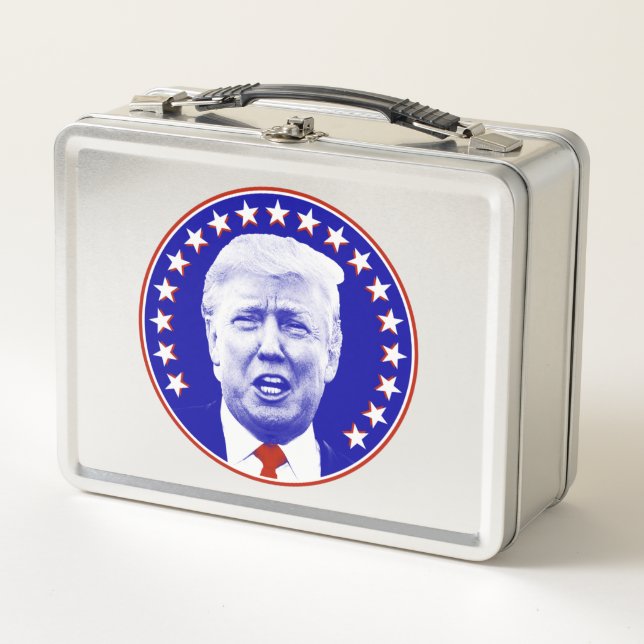 Lunch Box Le président Donald Trump en bleu (Devant)
