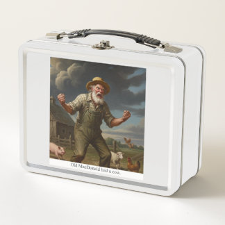 Lunch Box Le vieux MacDonald avait une vache.