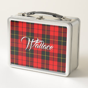 Lunch Box L'écossais mange ! Plaid de tartan de Wallace de