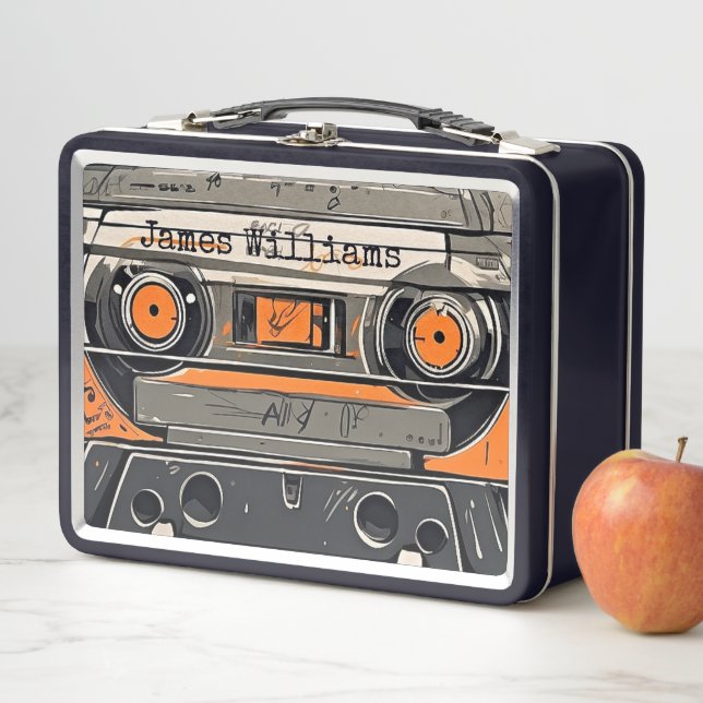 Lunch Box LecteurDeCassette (En situation)