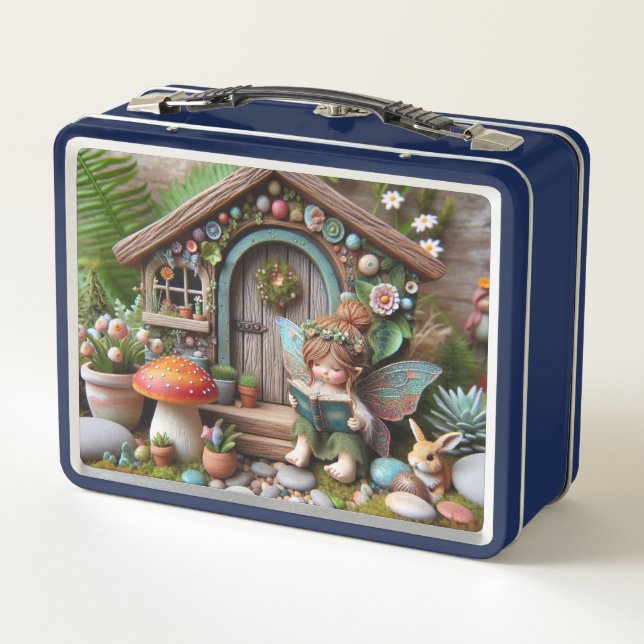 Lunch Box Lecture Fairy Metal Lunette Box (Dos)