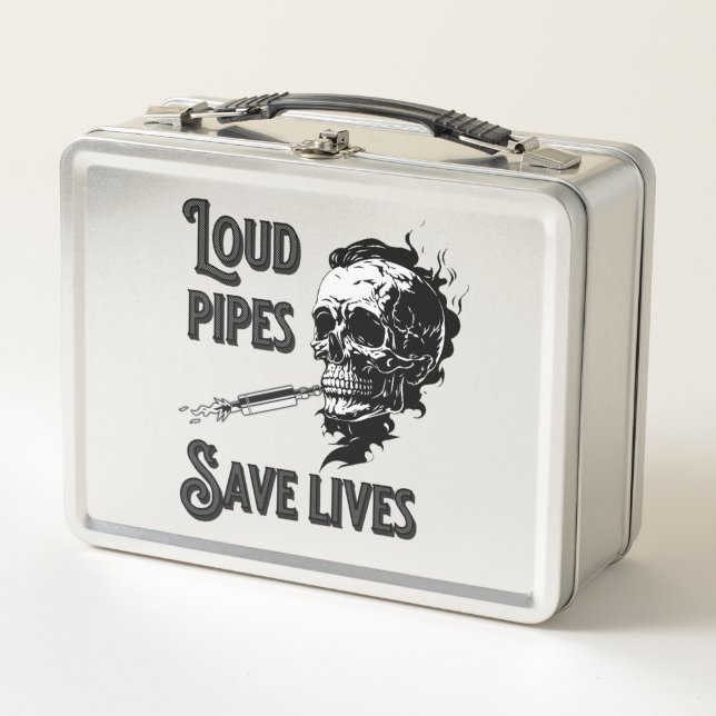 Lunch Box Les canalisations fortes sauvent des vies (Devant)