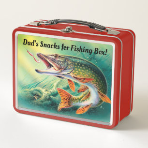 Lunch Box Les casse-croûte du papa pour pêcher la gamelle